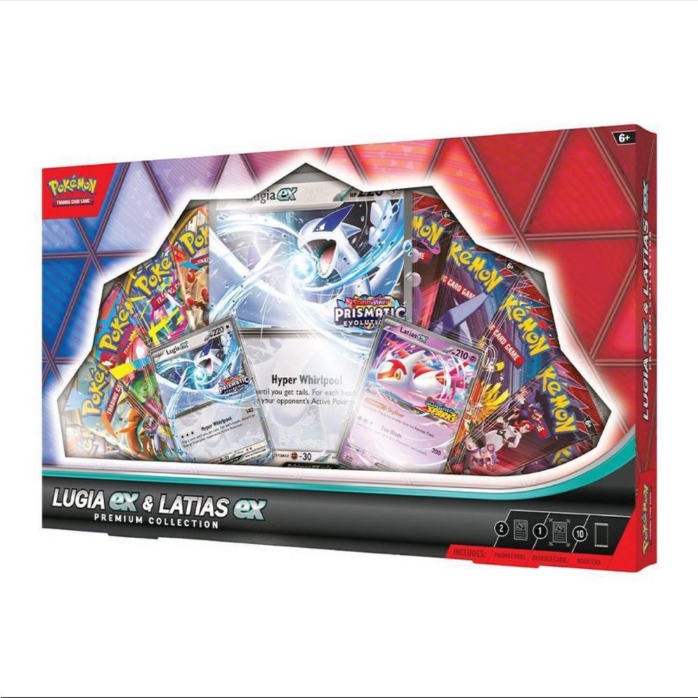 Pokemon Lugia & Latias ex Premium Collection - Red, Blue, Purple